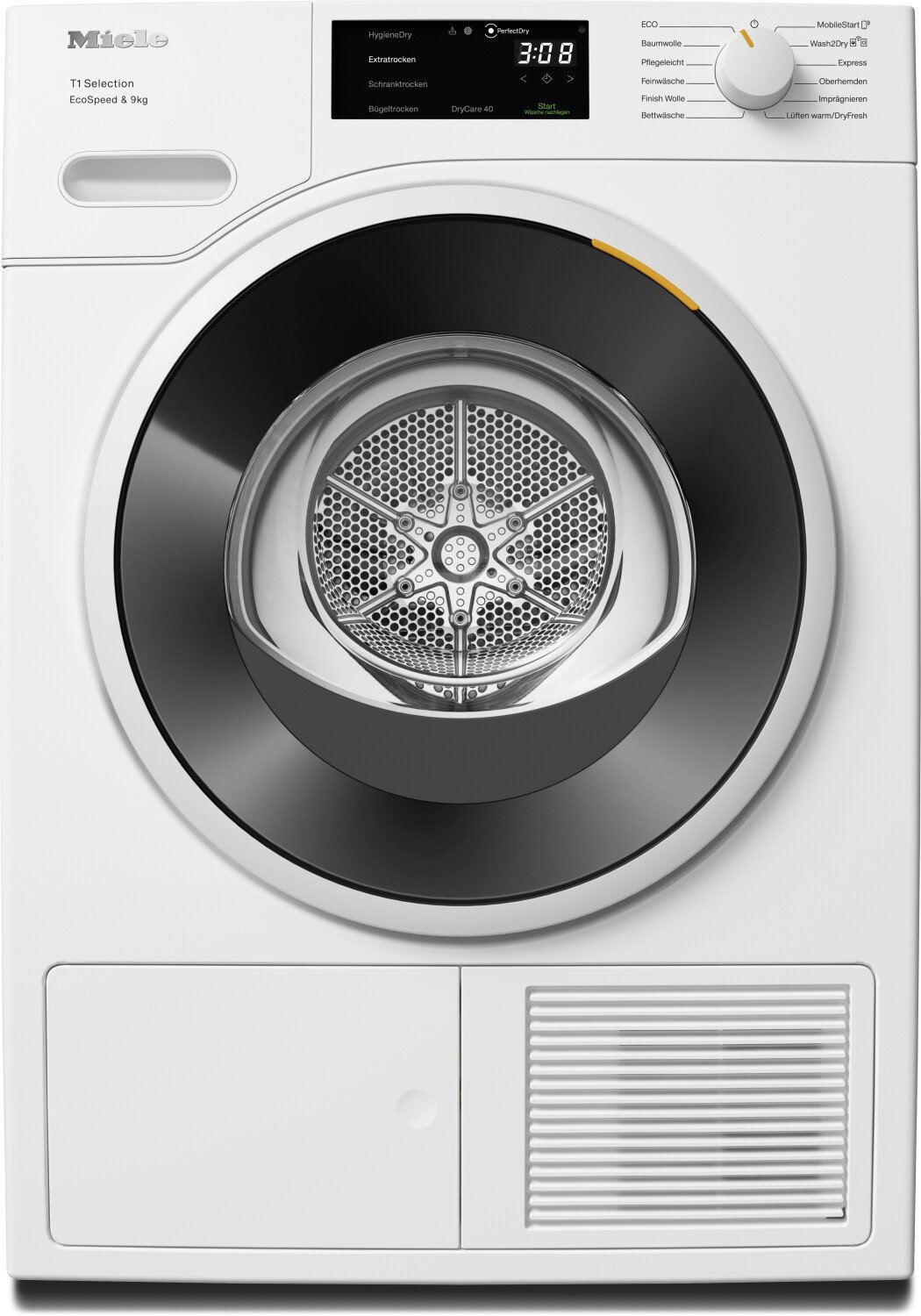 Uscator de rufe Miele TSH783WP EcoSpeed&amp;9kg